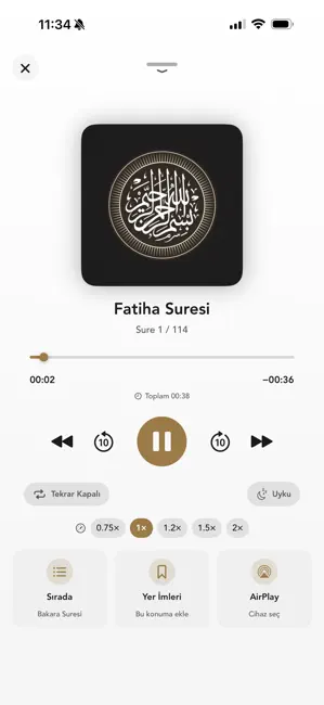 Kuran-ı Kerim Türkçe Meali iPhone screenshot 3