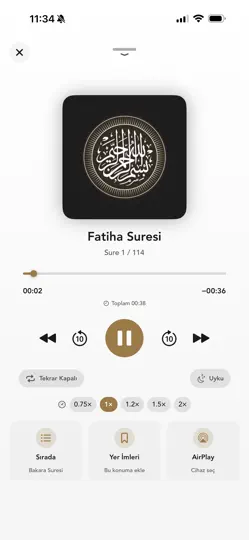 Kuran-ı Kerim Türkçe Meali iPhone Ekran Görüntüsü 3