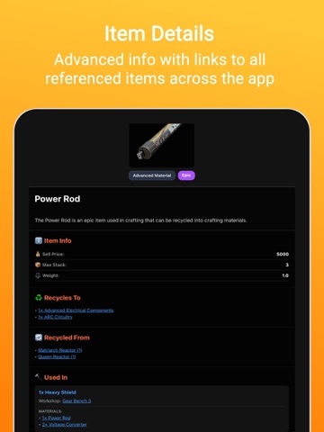 ARC Intel: A Raiders Database ipad screenshot 4