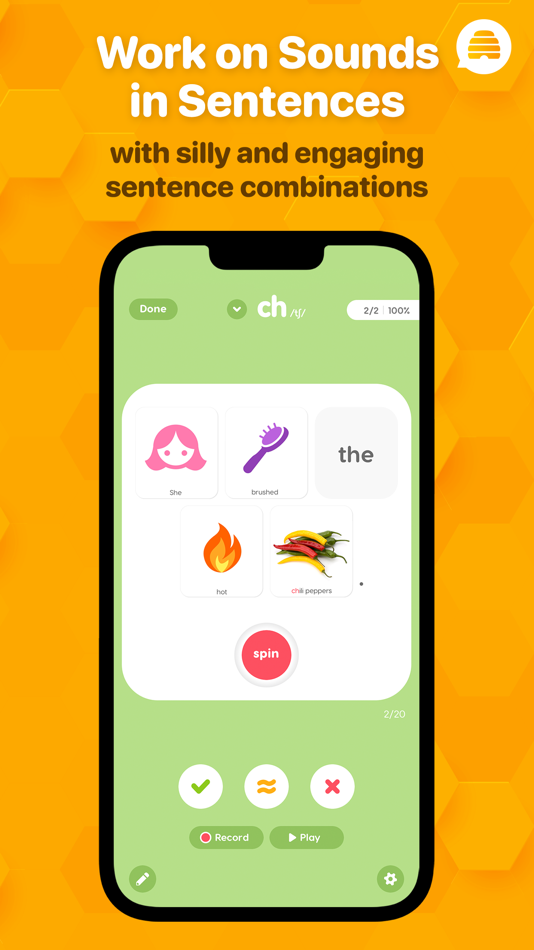 #7. Articulation Station Hive (iOS) 由: Little Bee Speech