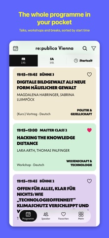 re:publica Vienna Screenshot 1 of 5