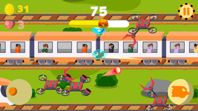 Railway Gobbles iPhone screenshot
