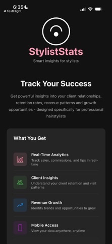 StylistStats screenshot