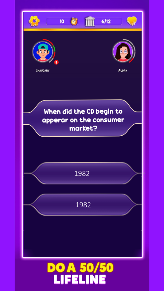 #6. Trivia Classic: A Quiz Game (iOS) By: Faizan Idrees