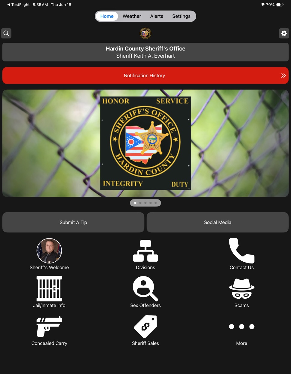 iPad screenshot