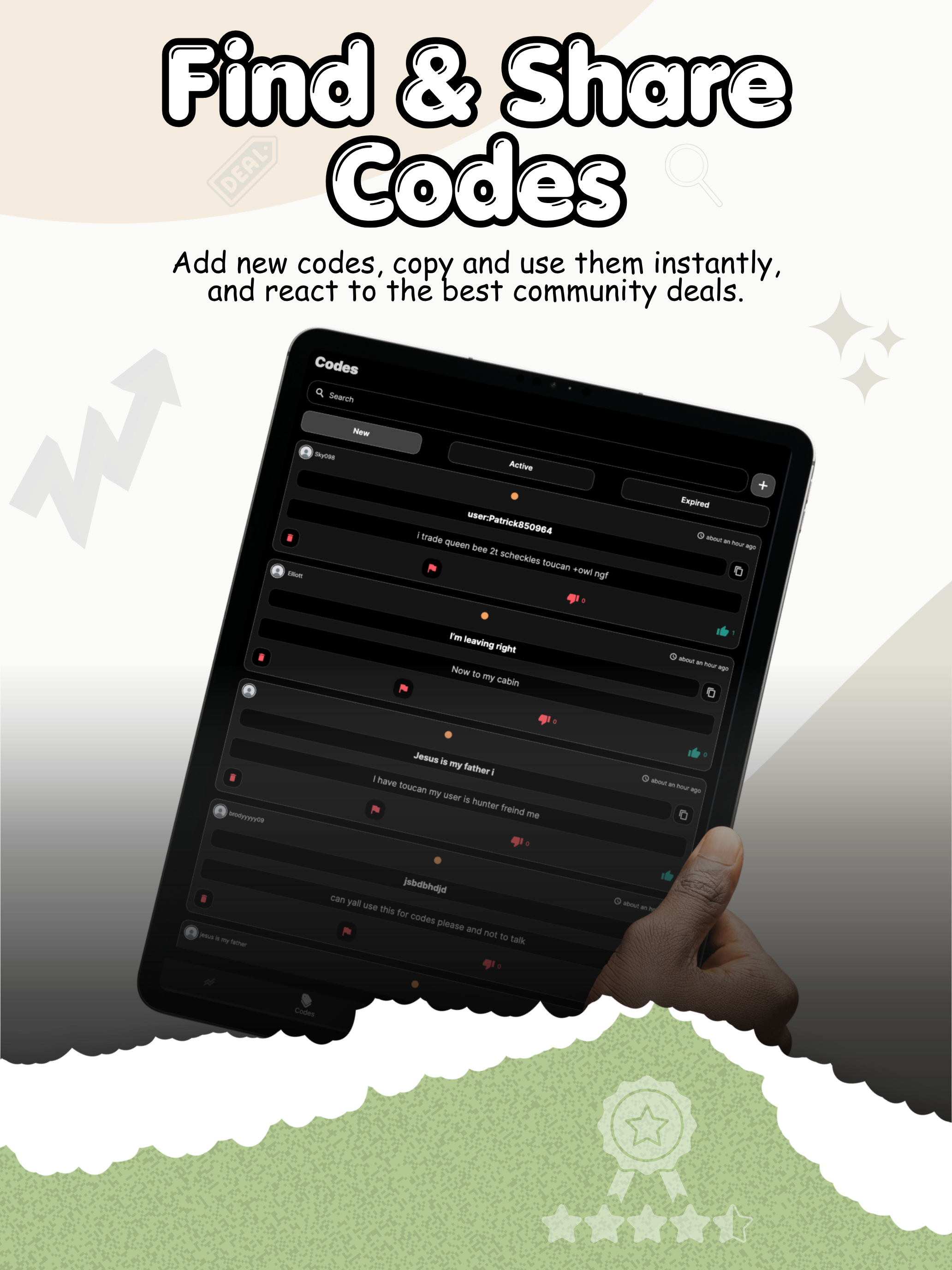 Grow A Garden : Codes & Stocks