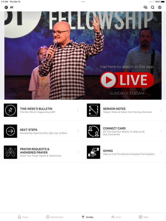 Screenshot #6 pour BF - Believers Fellowship