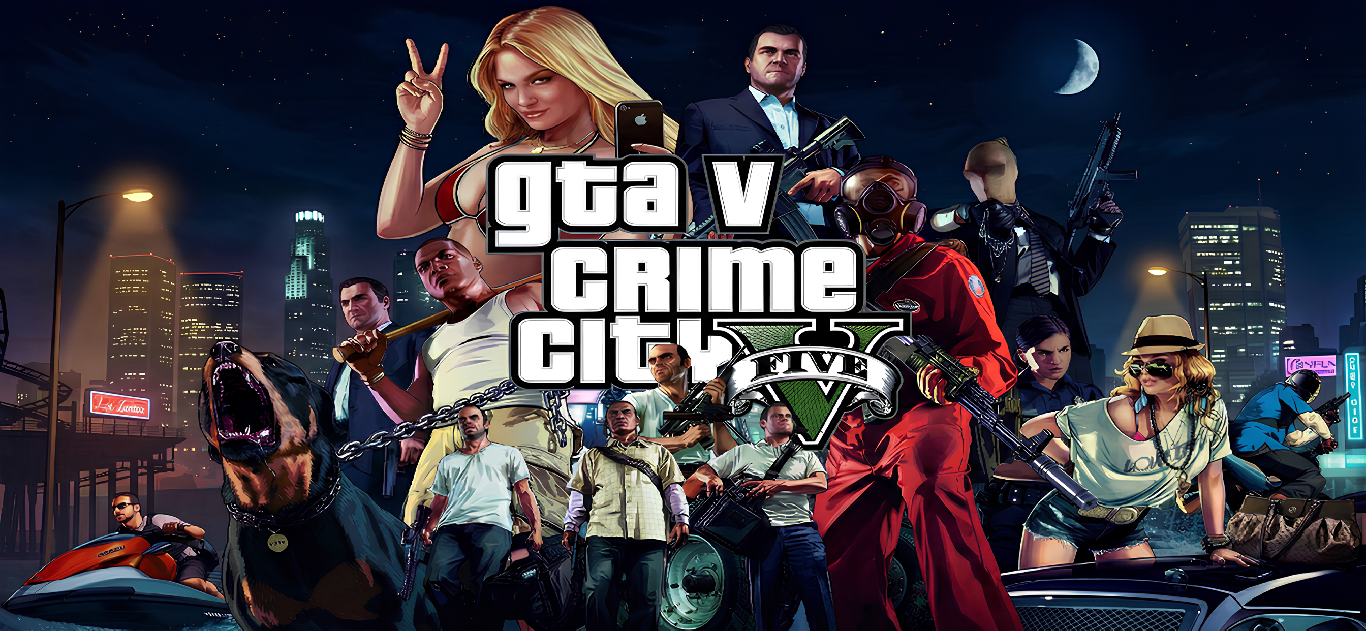 GTA V Mobile : Crime City MODS