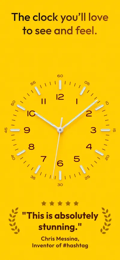 Bauhaus Clock screenshot