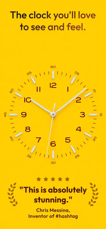 Bauhaus Clock - Analog Clock screenshot 1 of 7