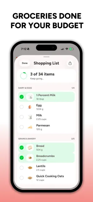 Pomelo - Nutrition Meal Plans screenshot 2