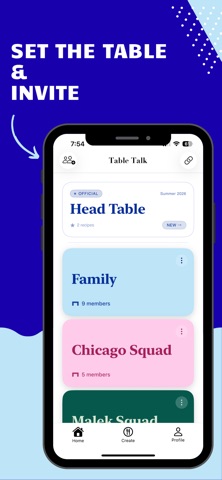 Table Talk - Recipe Sharing screenshot