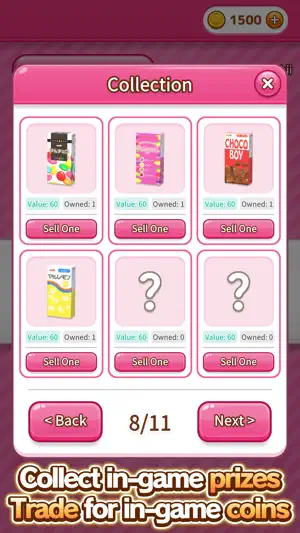 Sweet Claw Machine Game screenshot 3