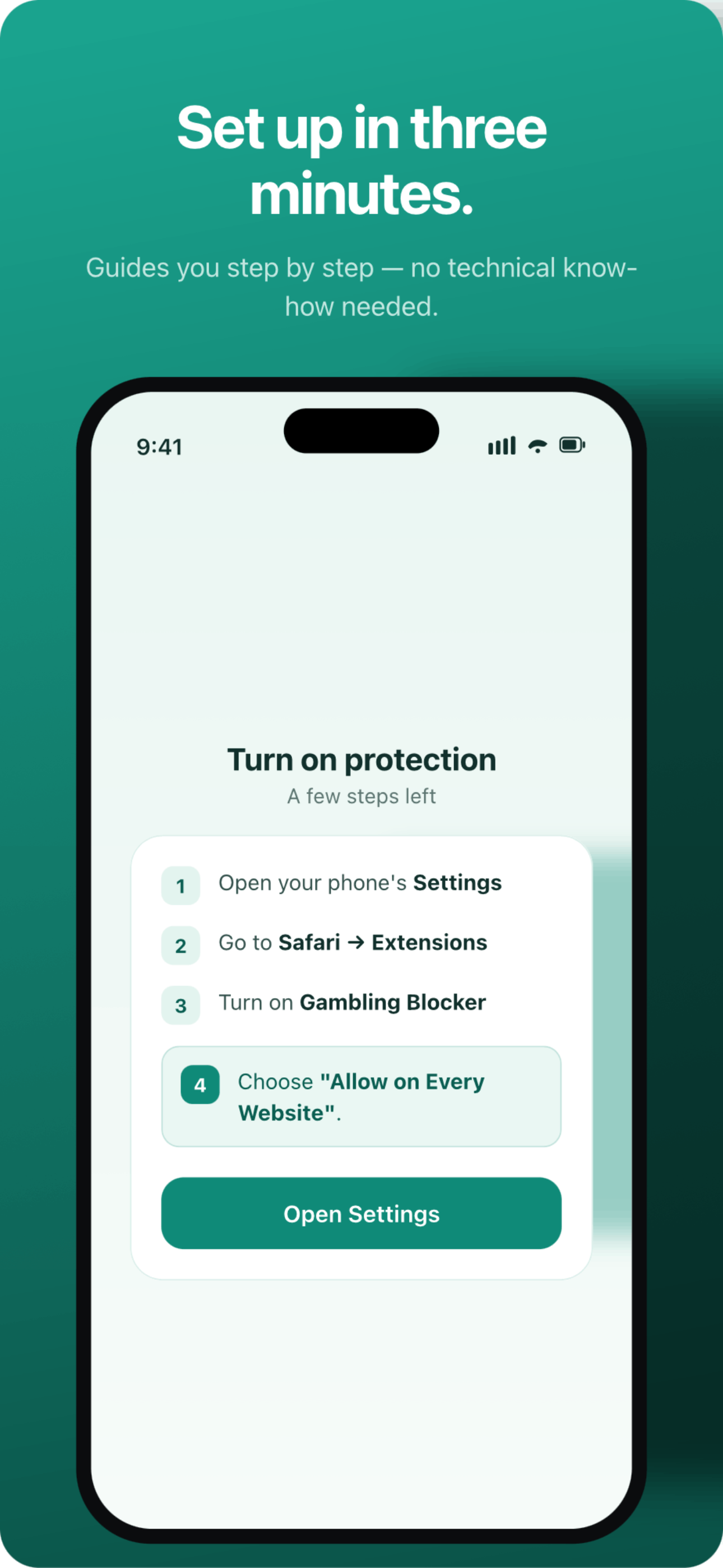 No More Bets – Block Gambling screenshot 2