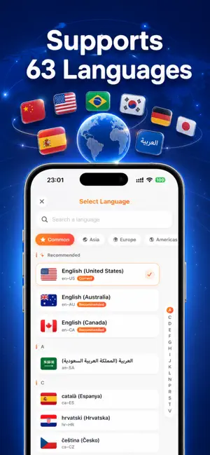 Live Transcribe Voice to Text screenshot 4
