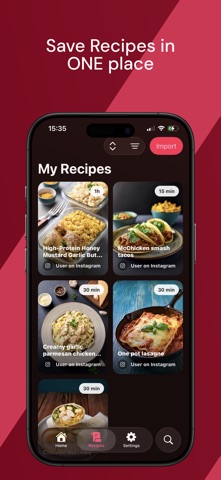 ReciGrab - Save Recipes Screenshot 3 of 10