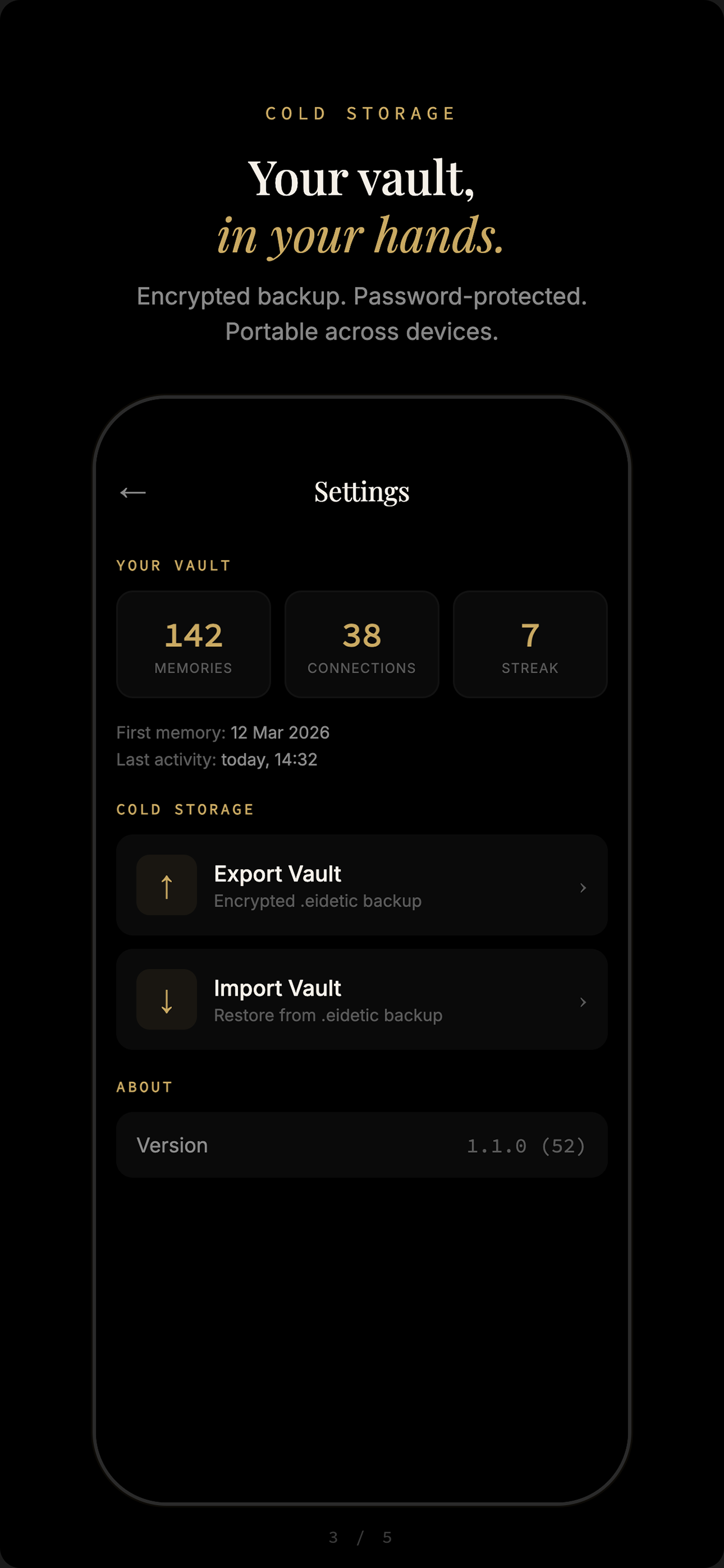 Eidetic – Password Offline