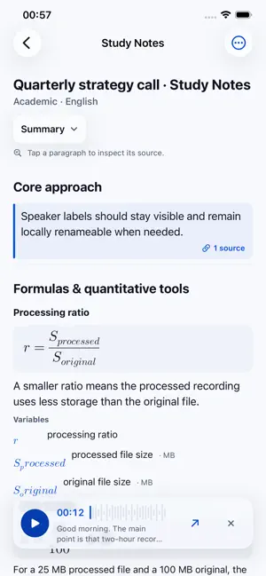 VoiceAPP Transcriber screenshot 3