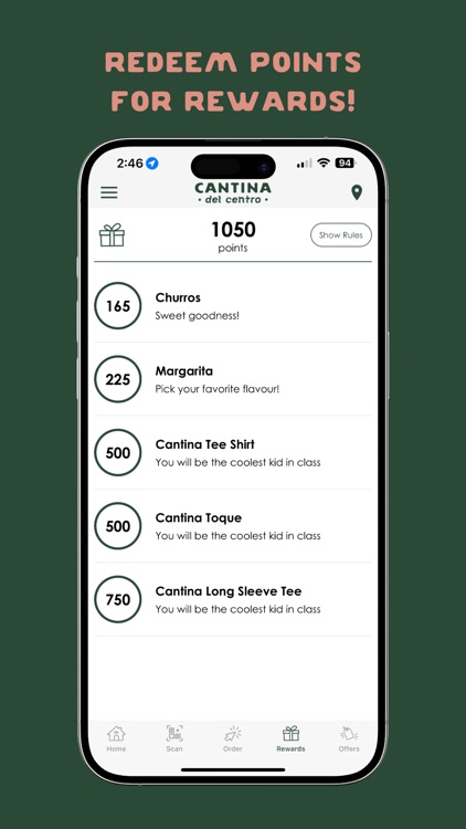 Cantina Del Centro Loyalty screenshot-3