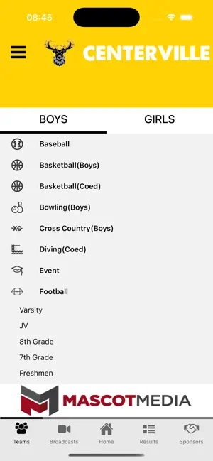 Centerville Athletics screenshot 4