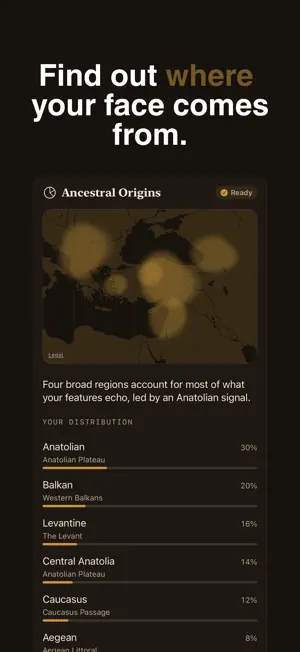 Heritage Trace: Face Ancestry screenshot 1