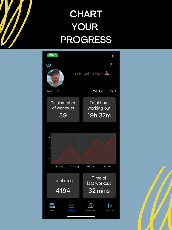 Screenshot #4 pour Gym Diary