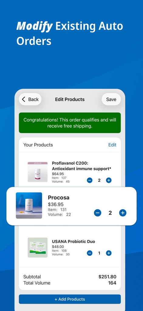 USANA Subscribe + Save - App de Salud y forma física | MWM