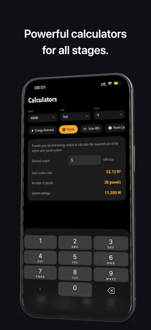 PV Master - Solar Panel System screenshot 3