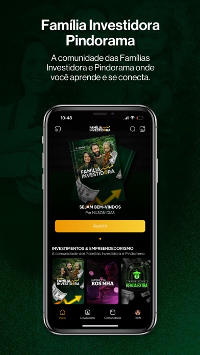 Família Investidora Pindorama iPhone screenshot 1 - Education app