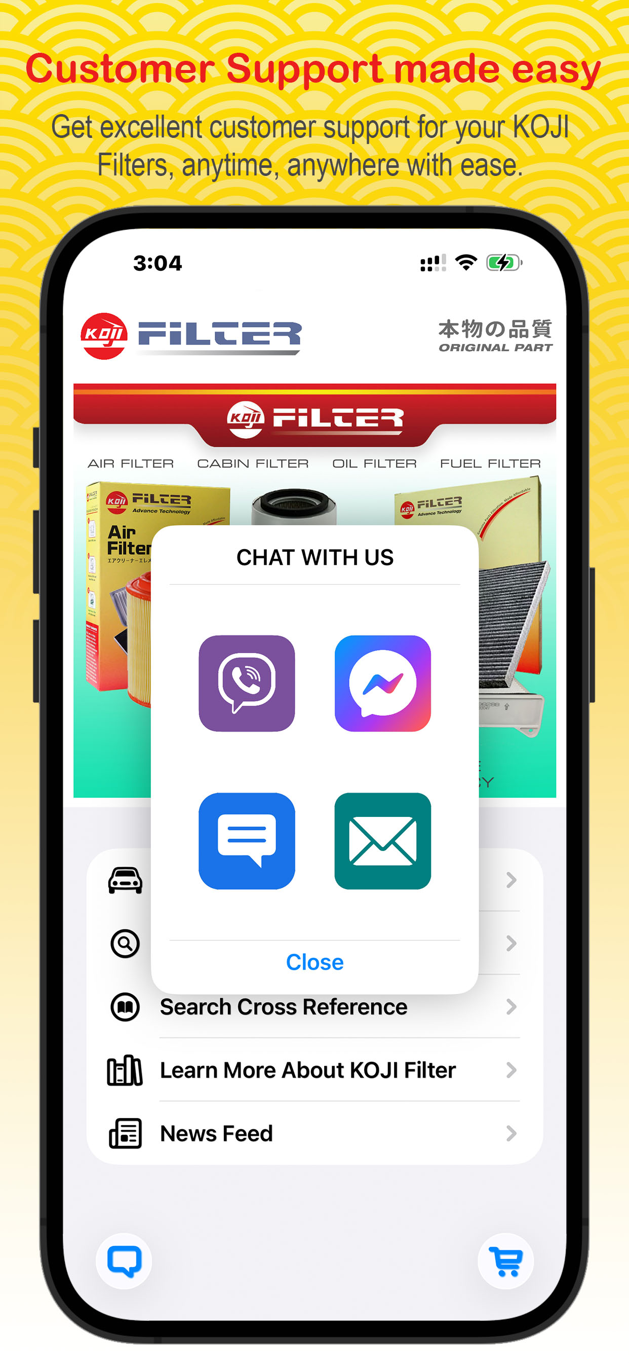 KOJI Filter App