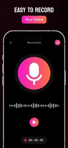 Voice AI Effect: Audio Changer iPhone screenshot