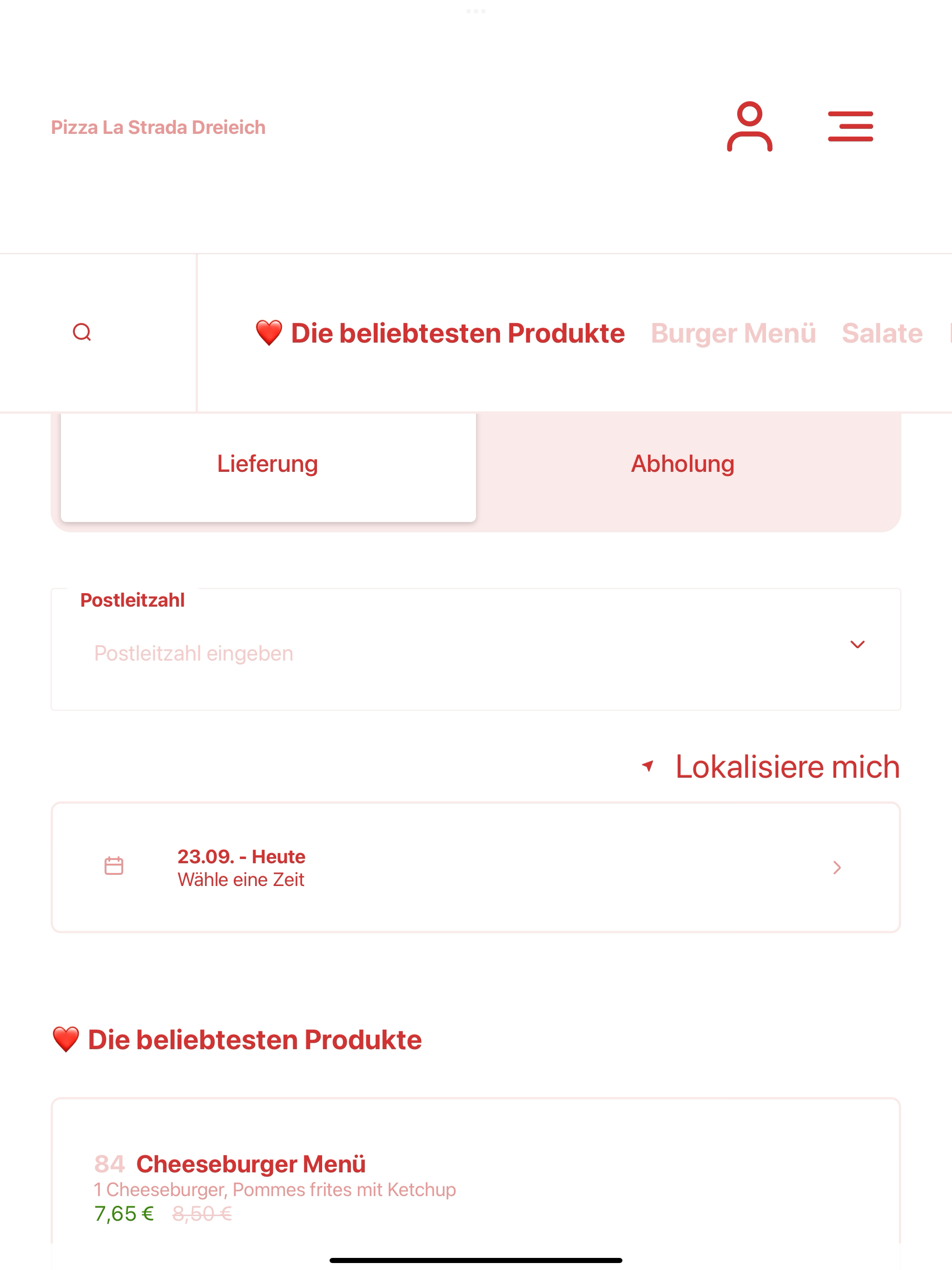 Pizza La Strada Dreieich screenshot 7