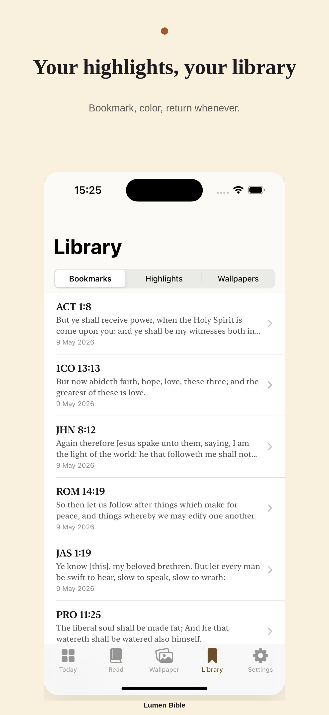 Bible Widget: Daily Verse KJV