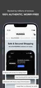 MUSINSA - K-Fashion & Style screenshot