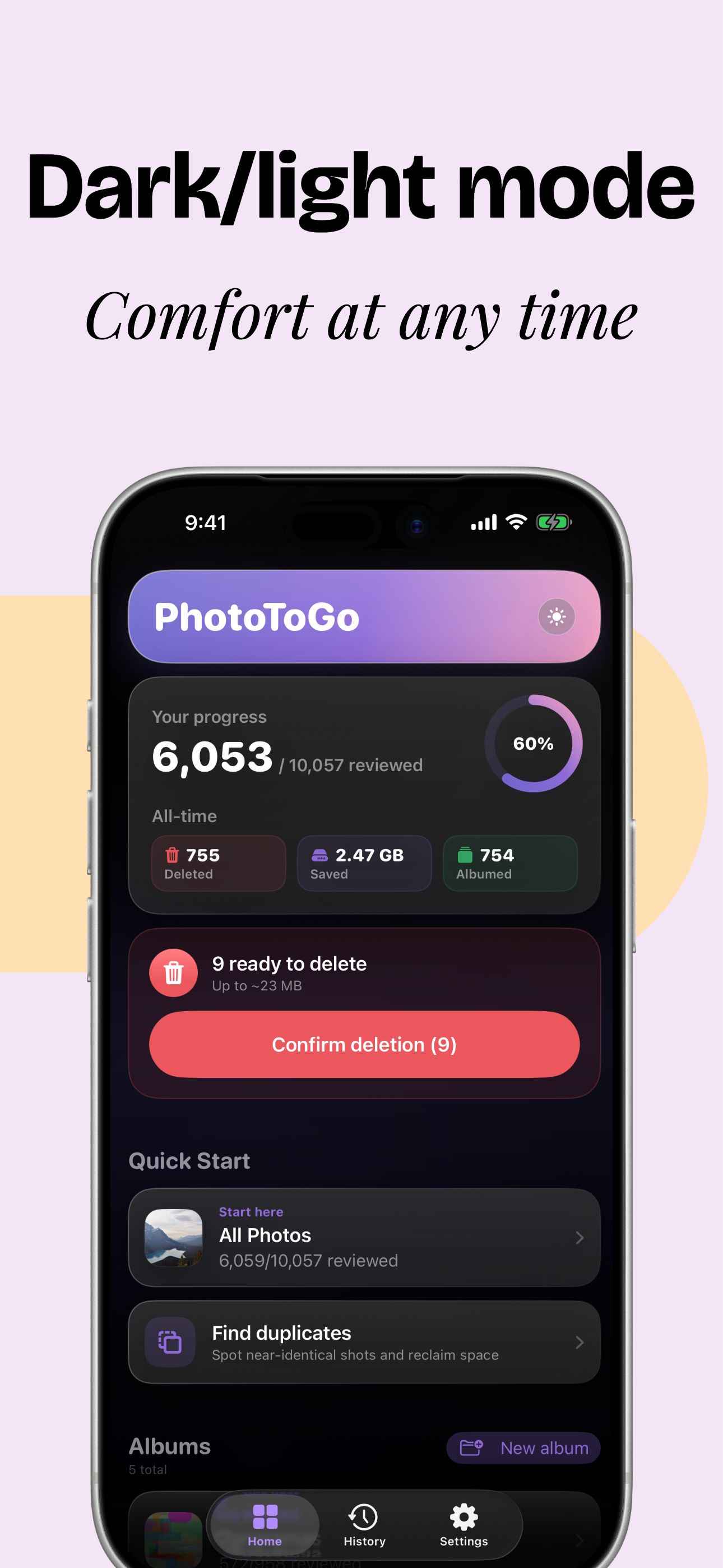 PhotoToGo: Swipe Photo Cleaner screenshot 6
