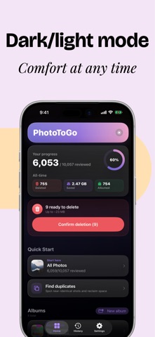 PhotoToGo: Swipe Photo Cleaner screenshot