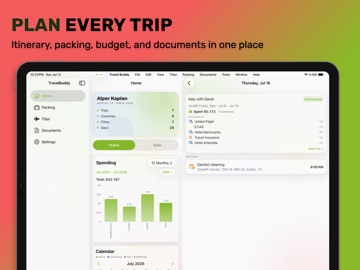 Travel Buddy – Trip Planner iPad screenshot