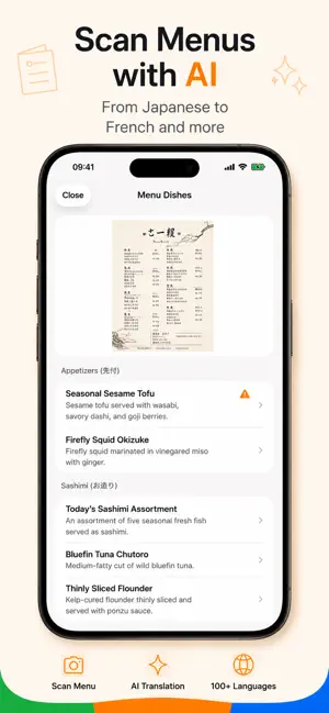 Translate Menu Pro screenshot 2