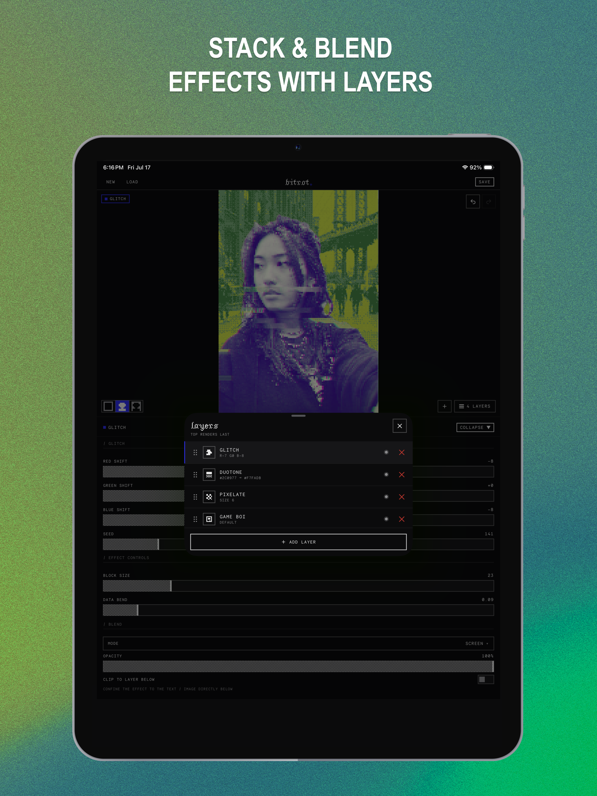 Bitrot: Glitch Photo Editor screenshot 7