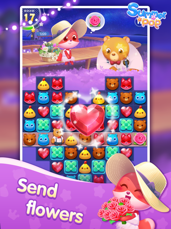 Summer Pop – Match Puzzle Game iPad screenshot 4 - Games app