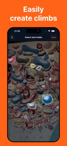 Sprai: Spraywall Climbing iPhone screenshot