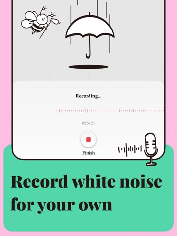 White Noise : Relax and Sounds iPad screenshot