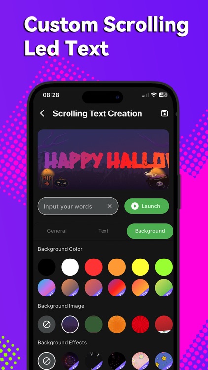 LED Banner : Make It Big Text