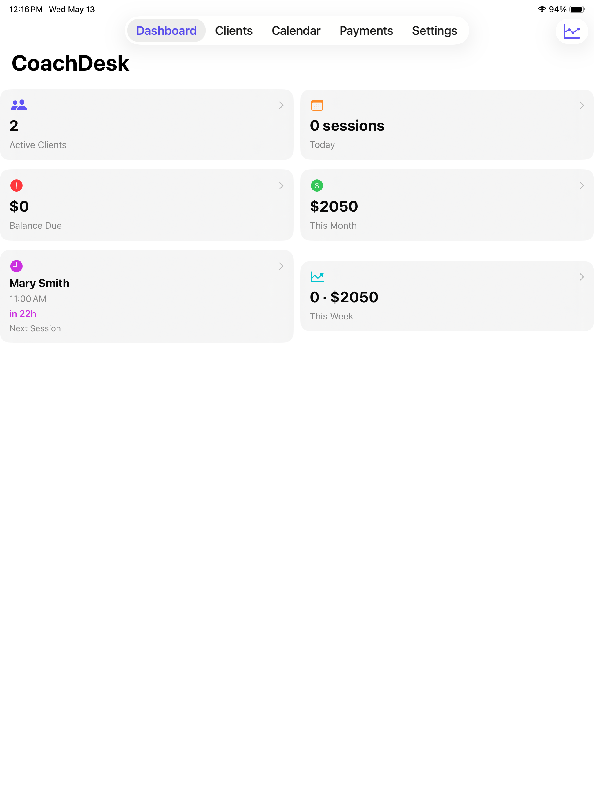 CoachDesk - Fitness Coach