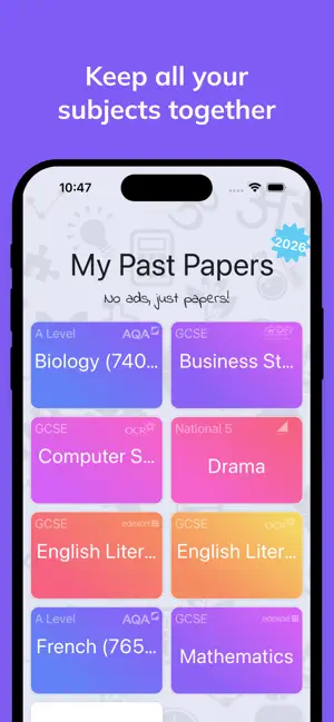 My Past Papers screenshot 2