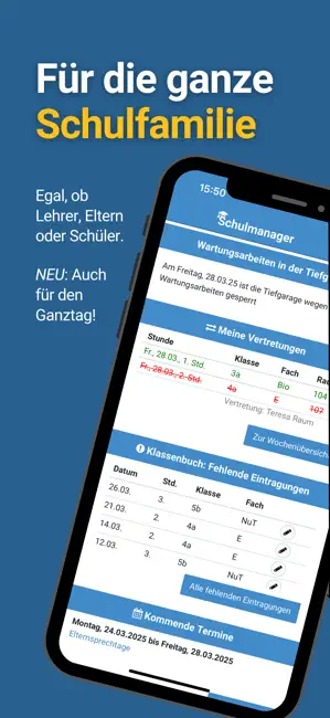 Schulmanager Online iPhone screenshot 1