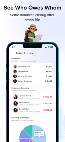 TripMate: Split Trip Expenses iPhone screenshot