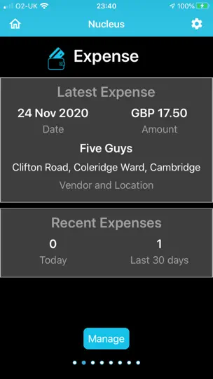 Screenshot von Voyage Nucleus auf dem iPhone 9
