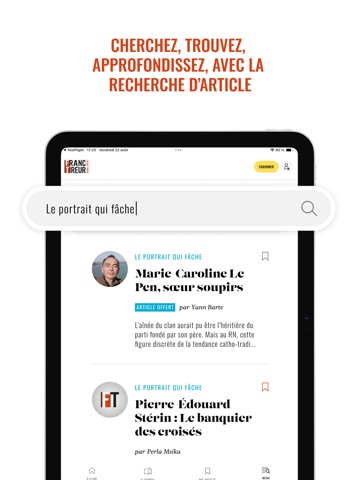 Franc-Tireur iPad screenshot 4