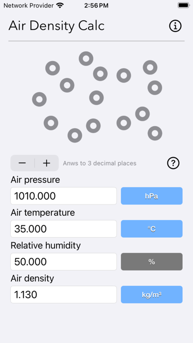 Air Density Calculator